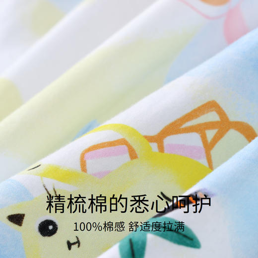 【实体店同款】女童装连衣裙夏新款纯棉宝宝可爱背心裙子安奈儿童装XG323605 商品图3