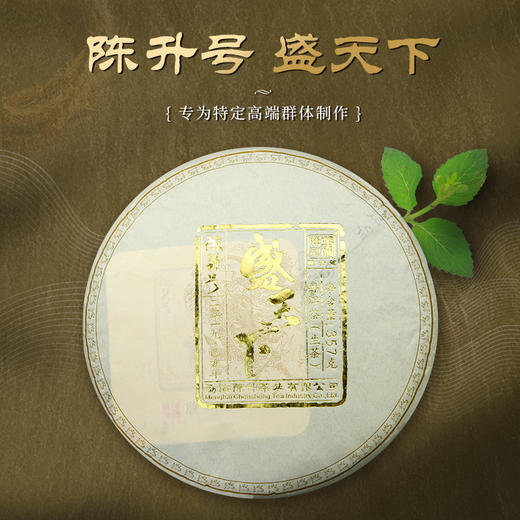 陈升号 2019年盛天下357g（生茶） 商品图0