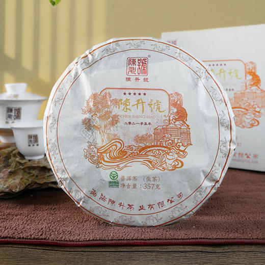 陈升号 2021年陈升号357g（生茶） 商品图0