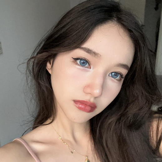 【中直径】Kumicon--蓝纹波曼-14.2mm【月抛 0-800度 无525/575】 商品图8