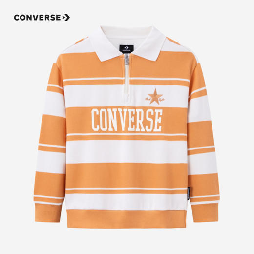 CONVERSE 匡威 冬 大童小童 儿童童装Polo衫 CNVN-PL-F058 商品图0
