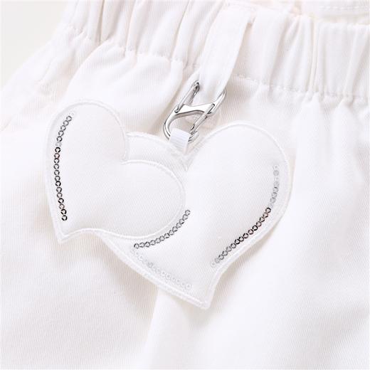 【实体店同款】女童全腰梭织短裤2023年夏季新款安奈儿童装AG326771 商品图4