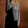 裁缝学苑AQ205 复古夹克立领牛仔外套纸样女装上衣做衣服样衣打版 商品缩略图5