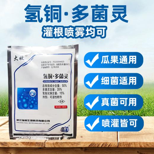 氢氧化铜多菌灵 防治西瓜枯萎病溃疡病角斑病专用农药杀菌剂 商品图3