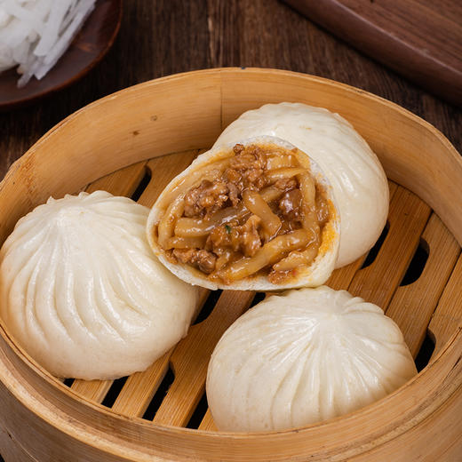 【票券】祐康面点师傅350g牛肉萝卜丝包*1包 商品图1