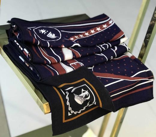 优品堂【雍容华贵2 】桑蚕丝+羊毛140方巾 商品图2