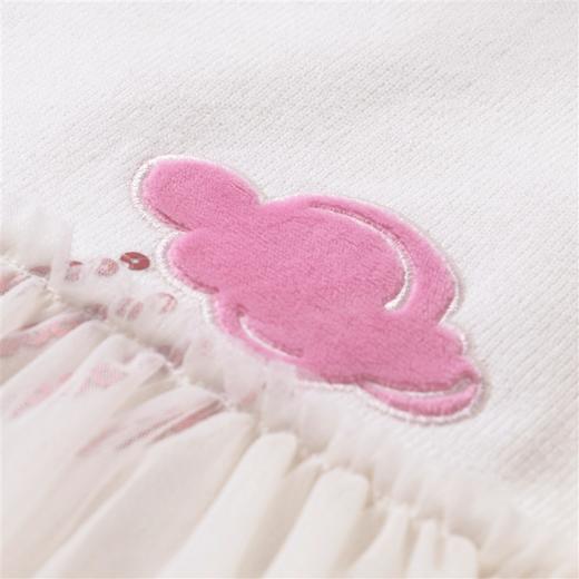 【实体店同款】女童针织连衣裙2023年秋季新款安奈儿童装XG333538 商品图2