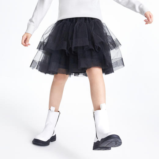 女童全腰半裙2023年春季新款安奈儿童装EG313004 商品图2