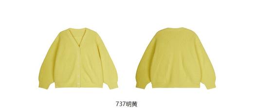 jnby  23年秋款  简约气质开襟毛衫 1N9310730 商品图7