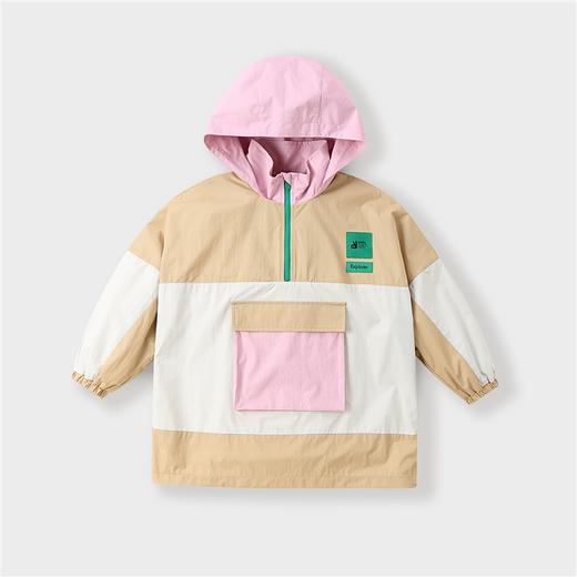 【实体店同款】女童防风防水潮酷户外工装夹克外套2023年秋季新款安奈儿童装AG335536 商品图3