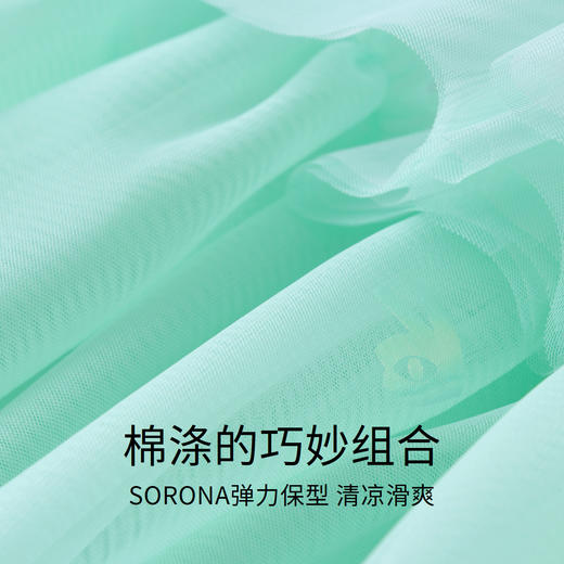 【实体店同款】女童连衣裙夏装新款宝宝网纱蛋糕裙子安奈儿童装XG323596 商品图3