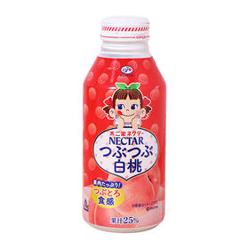 不二家 25%白桃味果汁饮料380g