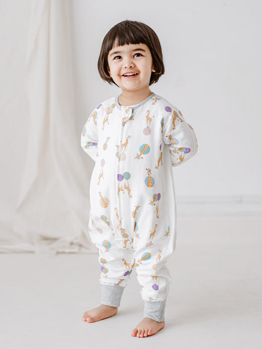 【Nest Designs】竹棉四层纱布分腿睡袋 （建议室温24-26℃） 商品图2