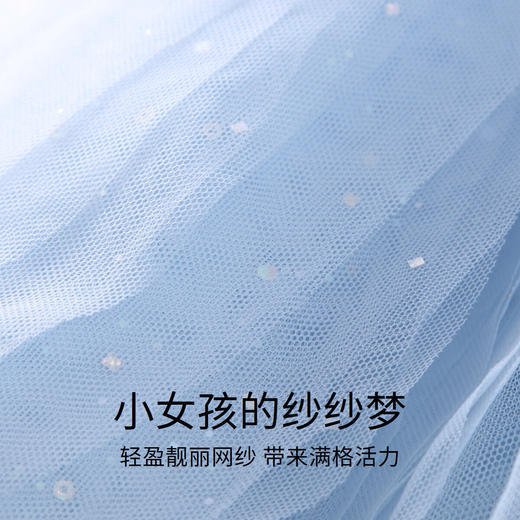 【实体店同款】女童无袖连衣裙BLUE安奈儿童装AG323781 商品图3