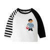 「两款配色！卡通小熊款」2023新款儿童长袖卡通小熊男童条T恤纯棉圆领打底衫童装 商品缩略图4
