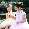 【实体店同款】女童连衣裙夏新款薄款无袖裙子宝宝中国风甜美汉服纱裙安奈儿童装TG323087 商品缩略图4