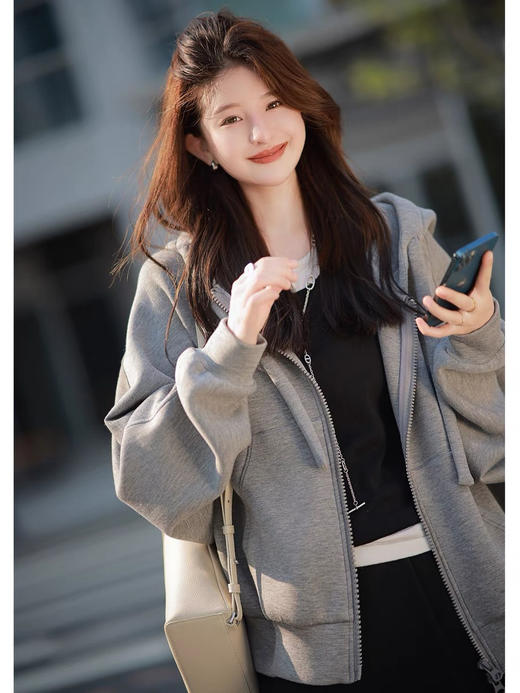 【露思同款】花侍·空气棉外套 空气棉面料，手感软糯巨赞，上身舒适不扎 商品图2