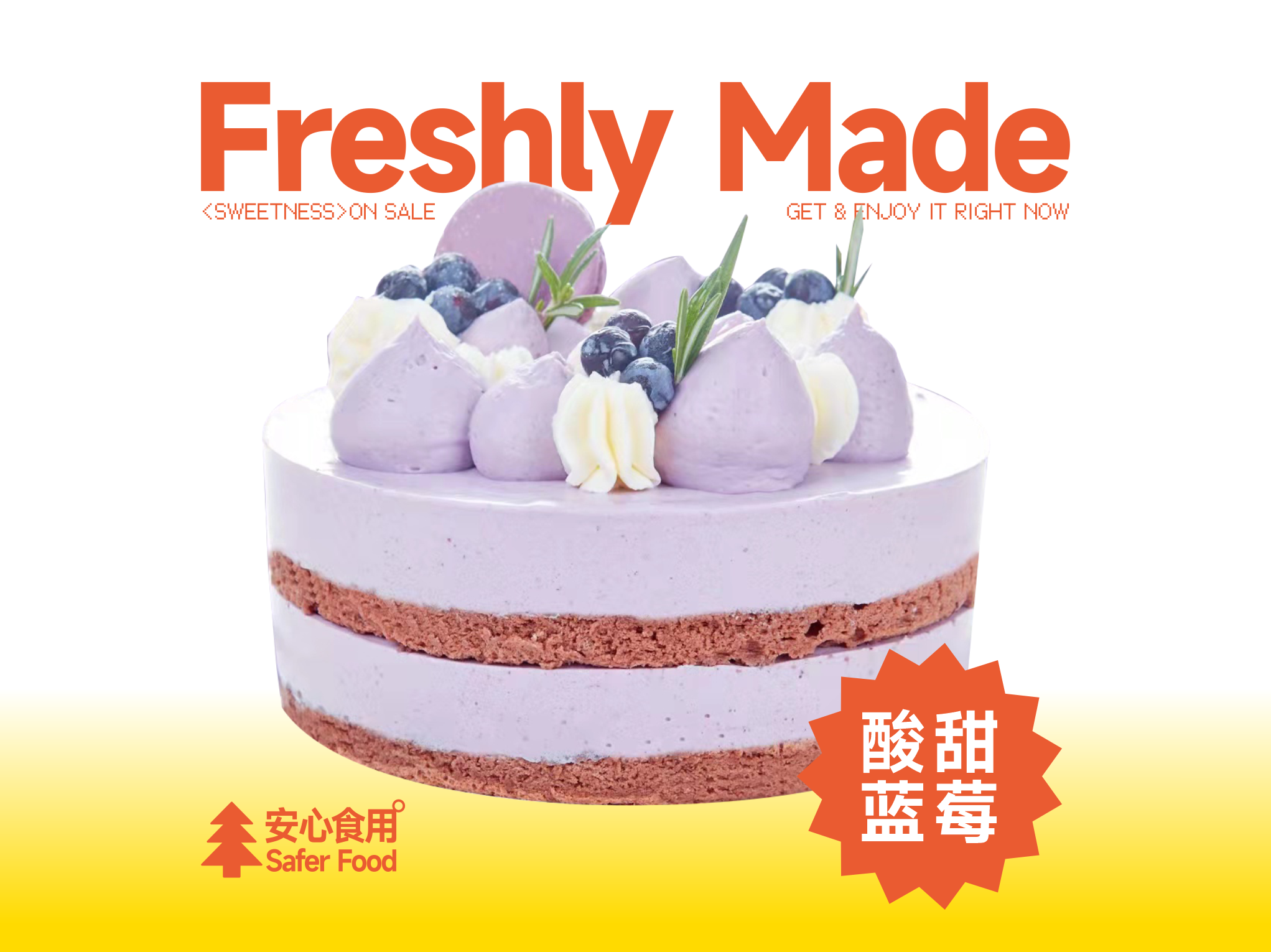 蓝莓巧克力（缤纷夏日乳酪蛋糕）