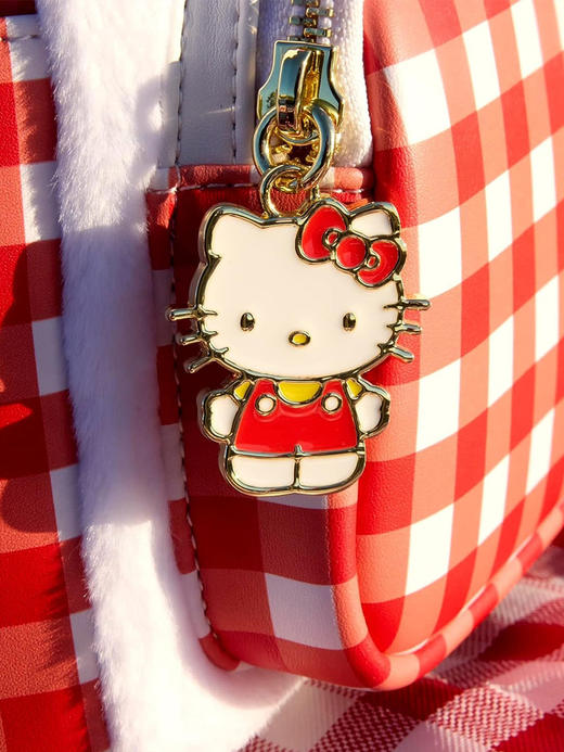 Loungefly Sanrio Hello Kitty Gingham Cosplay Mini Backpack 三丽鸥凯蒂猫方格迷你双肩背包 SANBK0463 商品图4
