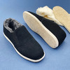 内联升男鞋秋冬千层底棉鞋羊毛巾舌棉边鞋8537A 商品缩略图1