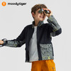 【福利】moodytiger儿童外套男童保暖耐磨摇粒绒休闲运动外衣 M33110403 商品缩略图0