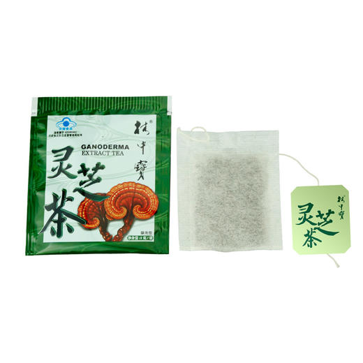 【林中宝】灵芝茶铁盒礼品装1克*36袋*2盒 商品图2