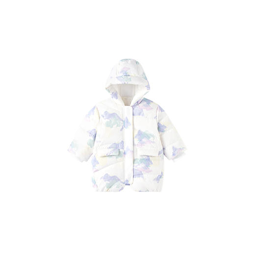 【商场同款】英氏儿童羽绒服三防保暖女童羽绒服外套秋冬新款 商品图4