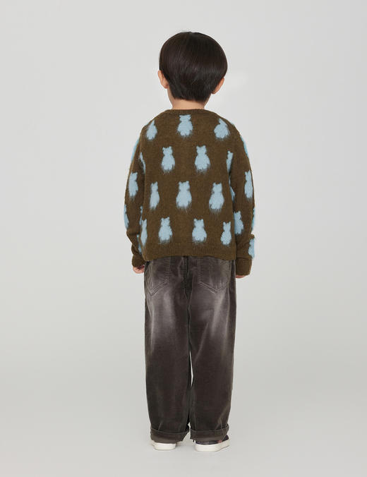 jnby  23年秋款  可爱图案开衫长袖衬衫  1N9310160 商品图4