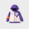 【实体店同款】男童潮流撞色可拆卸帽子夹克外套2023年秋季新款安奈儿童装XB335511 商品缩略图4