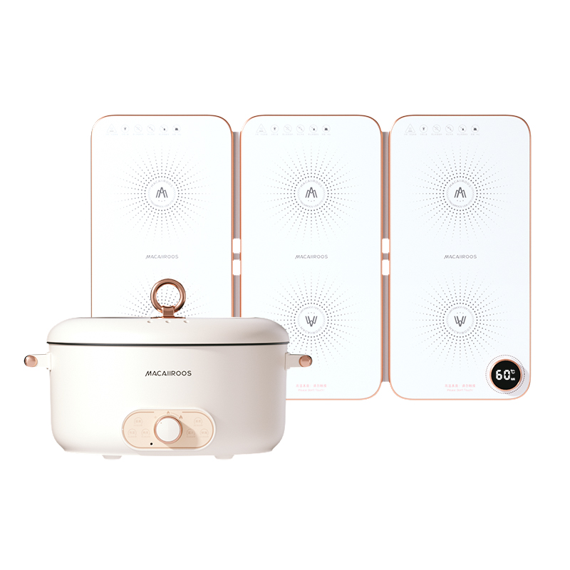 【中秋国庆礼包】折叠暖菜板+多功能电火锅组合—9/29-10/6物流停发