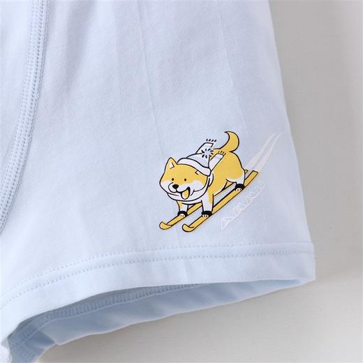 【实体店同款】男童抗菌平角裤两件装2023年秋季新款安奈儿童装JB337538 商品图4