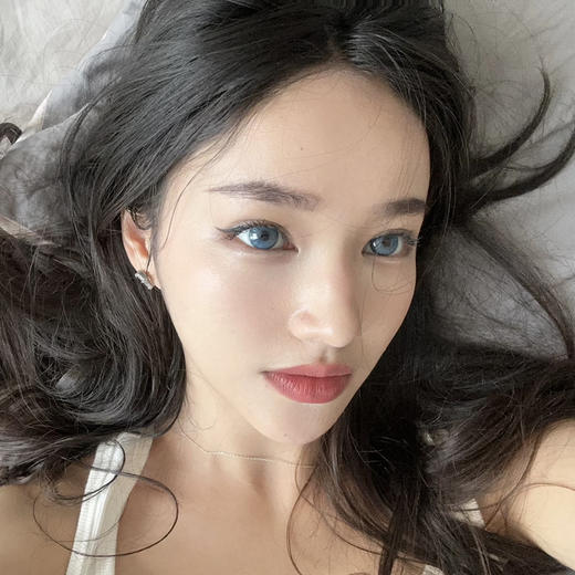 【中直径】Kumicon--蓝纹波曼-14.2mm【月抛 0-800度 无525/575】 商品图12