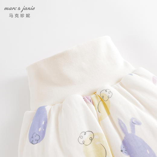 【杜邦棉】马克珍妮男女童保暖高腰护肚棉裤 宝宝冬装裤子551831 商品图3