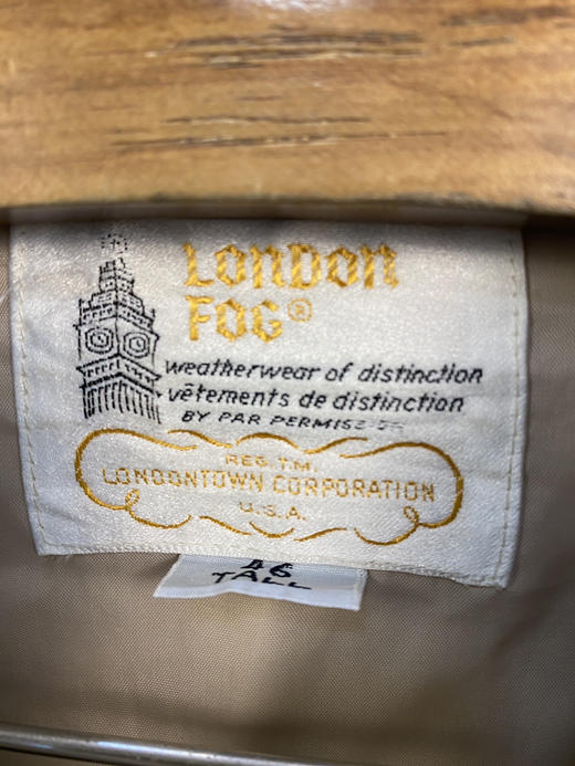 70年代 Vintage LONDON FOG 伦敦雾 美国制 休闲外套 _CJK(XL) 商品图2