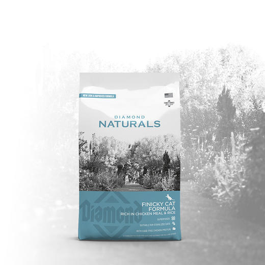 DiamondNaturals美国进口帝尔文天然系列鸡肉配方幼猫成猫粮挑嘴猫 商品图1