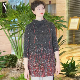圣三利女装  新款A字型常规款花色上衣SL1932113