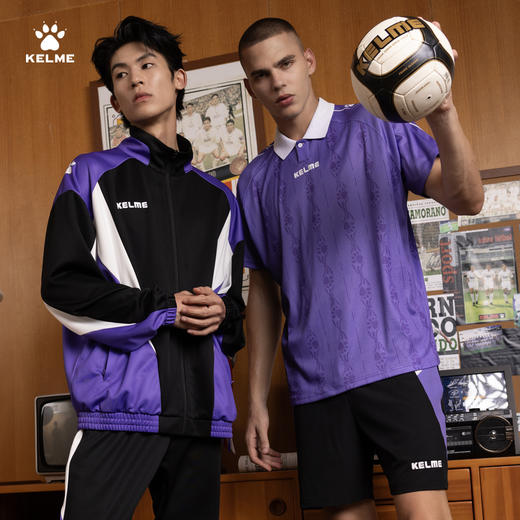 卡尔美复古系列2023团购新款短袖POLO衫 商品图4