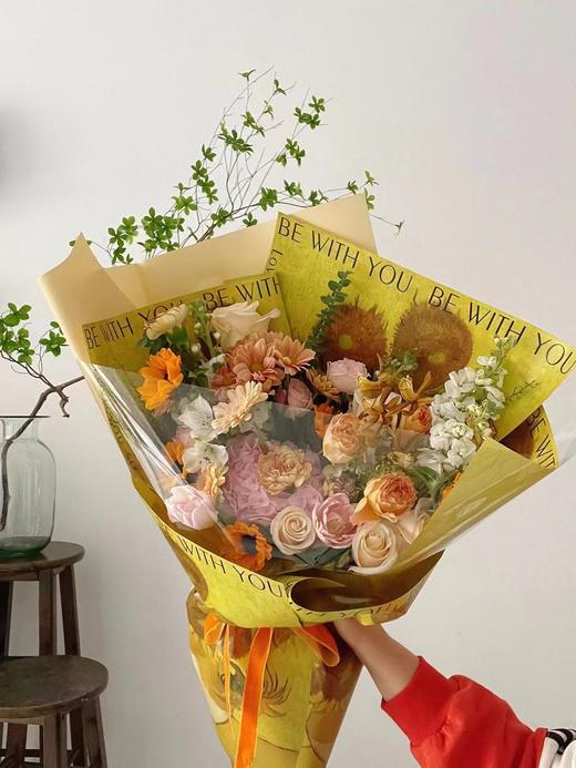 油画氛围系列星空/向日葵-10张 53*37cm 商品图3