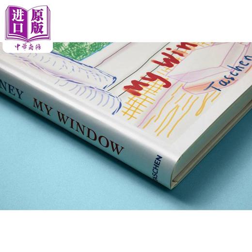 【中商原版】大卫·霍克尼：我的窗户 进口艺术 David Hockney My Window Taschen 绘画画册画集风景作品集 商品图2