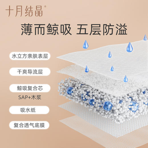 贝壳型一次性防溢乳垫100片 商品图2