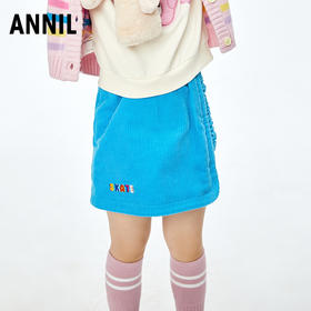 【实体店同款】女童全腰半身裙2023年秋季新款安奈儿童装XG333534