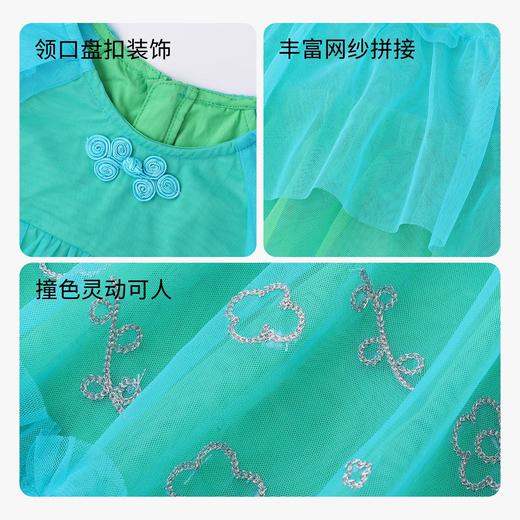 女童礼服儿童演出服秋新款宝宝走秀主持人晚礼服连衣裙安奈儿童装TG313061 商品图2