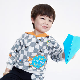 男童卫衣连帽儿童打底衫秋季新款宝宝洋气长袖内搭上衣安奈儿童装TB311032