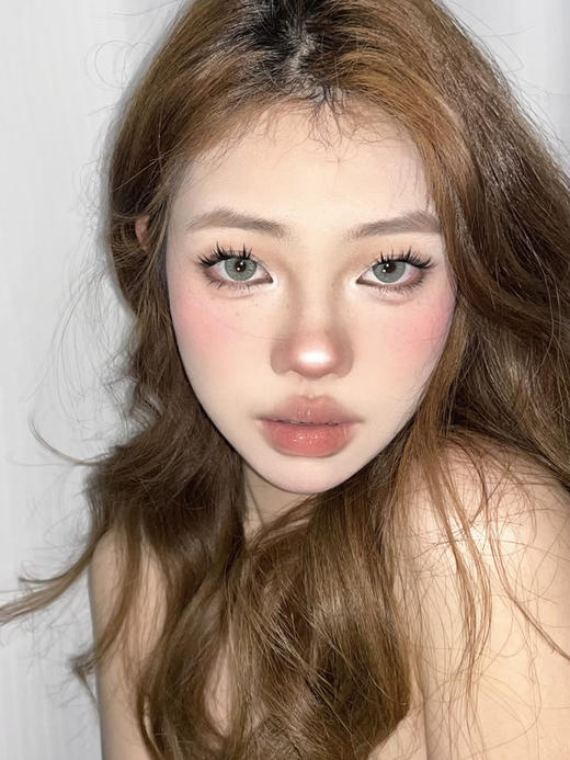 【中直径】Kumicon--AI绿瞳-14.2mm【月抛 0-800度 无525/575】 商品图8