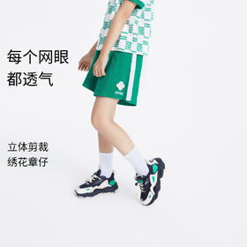女童裤子纯棉夏新款女孩运动休闲短裤安奈儿童装EG326110