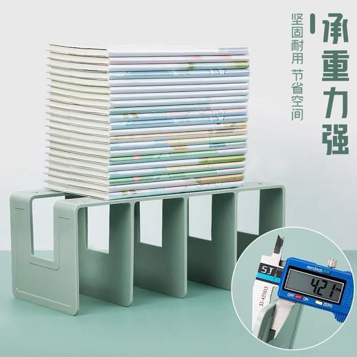 加厚亚克力透明书立桌上文件夹书本收纳ins书靠办公书架书挡分隔 商品图4