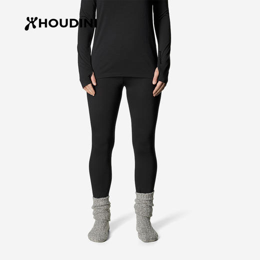 HOUDINI胡丁尼 Desoli Light Tights 迪索丽 女保暖美利奴紧身裤 840028 商品图0