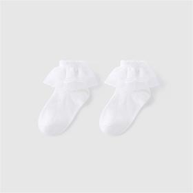 【实体店同款】女童短袜2023春季新款安奈儿童装JG317766