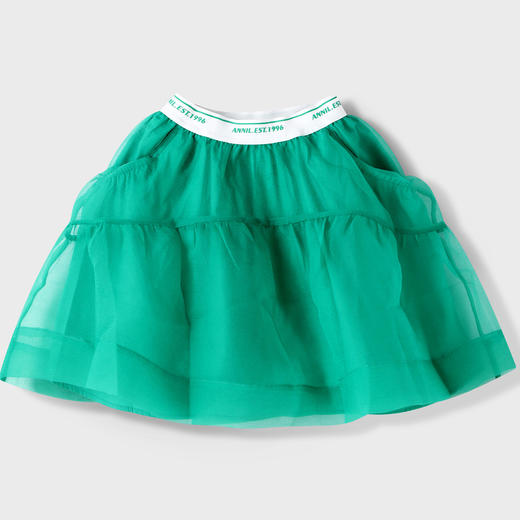 【实体店同款】女童半身裙夏季新款运动网纱蓬蓬裙子安奈儿童装AG323662 商品图4