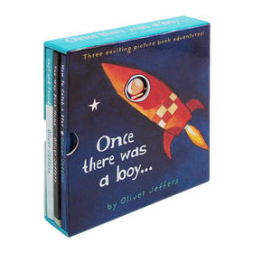 Oliver Jeffers 摘星星的孩子系列 智慧小孩3本套装 英文原版绘本 Once There Was a Boy 怎样摘星星 奥利弗杰夫斯 英文版英语书籍